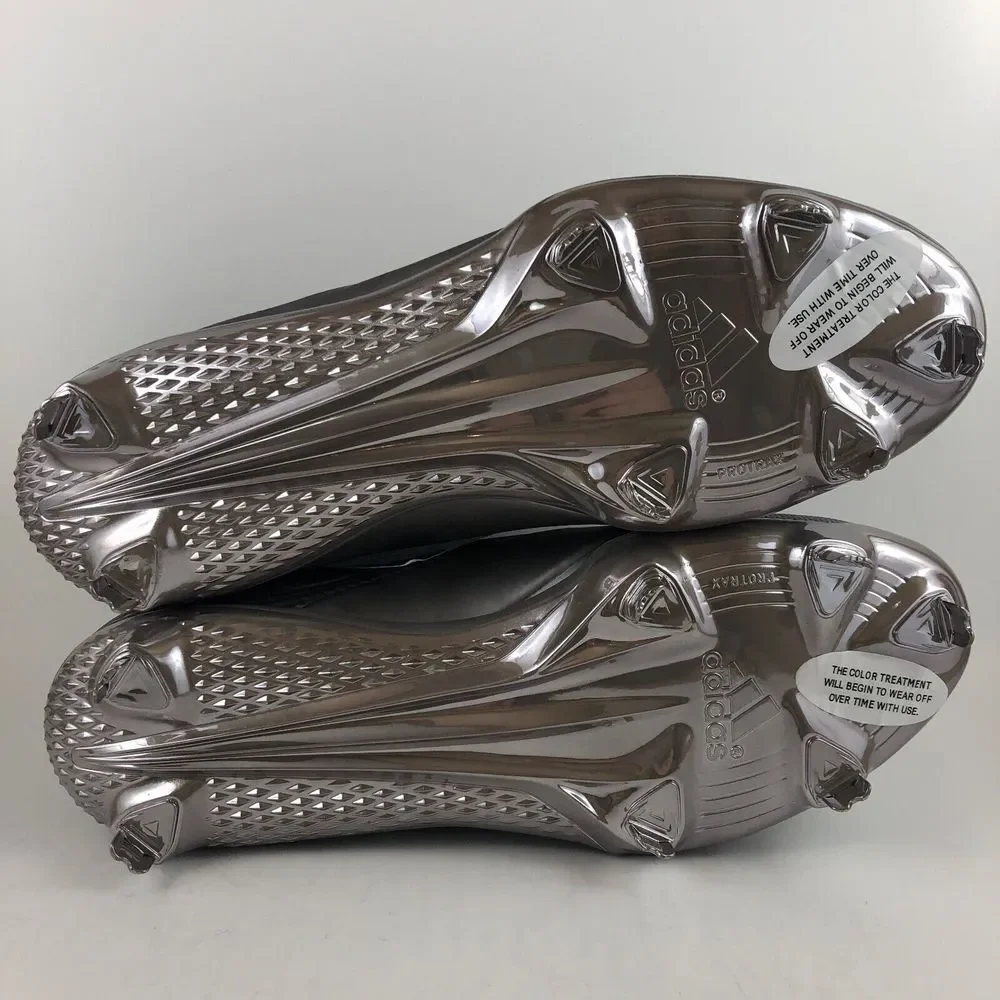 Adidas Adizero Afterburner 3 Metal Baseball Cleats Men's Size 13 Silver NCAA MLB